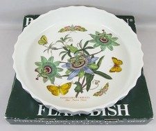 Portmeirion Botanic Garden 10.5" (26cm) Fluted Flan Dish Susan William Ellis