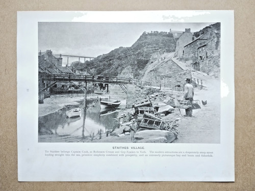 Staithes village north - staithes, village,