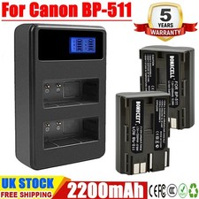 2x for Canon EOS 2200mAh