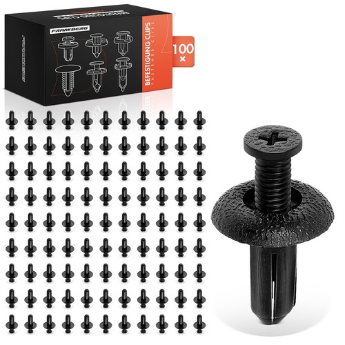 100x mounting clips - mounting, expanding