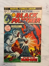 Jungle Action #5 1973 VG 4.0 Black Panther Story Mark Jewelers Insert