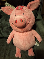 New Large PERCY PIG Pink Teddy