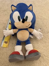 SEGA Prize Europe Sonic X Early Plush (plastic eyes) Rare With Tags