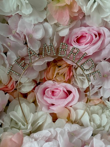 Team bride hen party hair - bride,