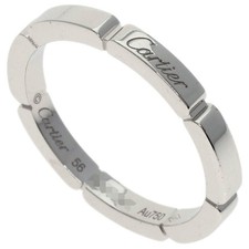 CARTIER  Mayon PANTHERE # 56 Ring K18 White Gold  Ladies [Used]