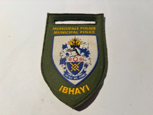 South african municipal police - african,