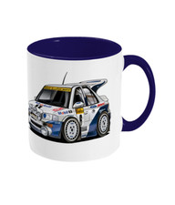Ford Escort Cosworth RS Rally Car Ceramic Mug.