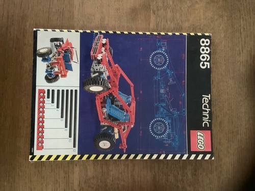 Lego technic test car - technic, 8865