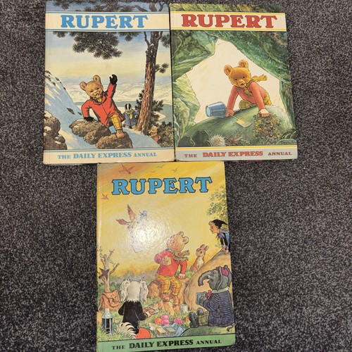 Vintage rupert annuals - 3,