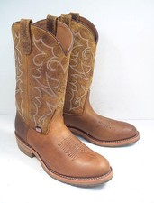 DOUBLE H MEN'S 11.5 D TAN GEL