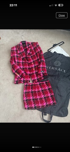 Versace women houndstooth - versace, women’s