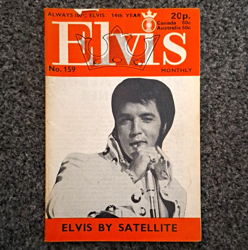 Elvis monthly magazine issue - magazine,