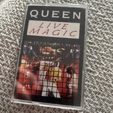 QUEEN - Live Magic - Cassette Tape