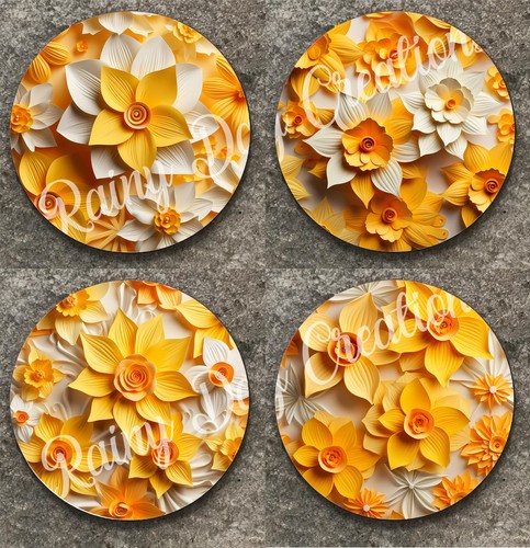 Effect daffodil design - 3d,