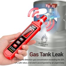 Gn801 Gas Sniffer with Audible Screen Alarm High Sensitivity Gas Leak for