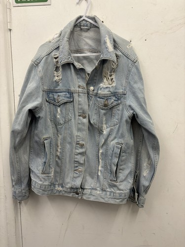 Topshop moto denim jacket - moto, blue