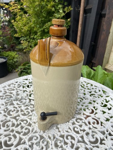 Large antique stoneware beer - stoneware,