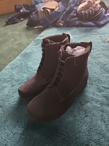Hotter black ankle boots - ,