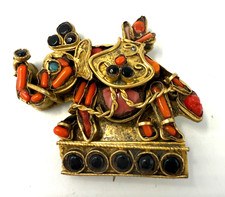 Vintage Large Elephant Brooch