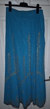 Turquoise lehenga Skirt -