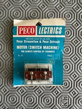 Peco Lectrics Point Motor for Peco Streamline and Setrack / PL-10 / NEW