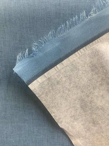 Paper lined fabric - lined, for