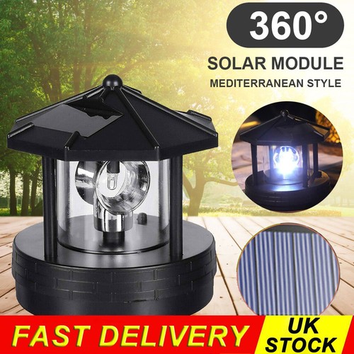 Solar powered lighthouse - powered,