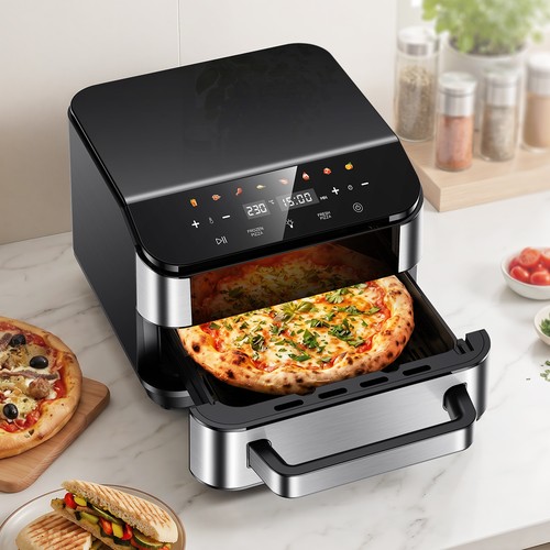 Electric pizza oven set - pizza,