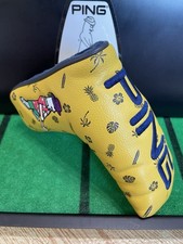 Ping putter cover Aloha Yellow