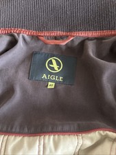 Aigle Zip Front Warm Brown