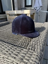 Champion Show Hat, Navy Velvet