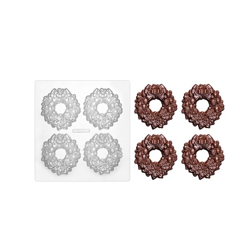 Mold for chocolate christmas - mold,