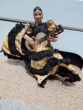    Haunted Flamenco Dancer Doll with Guitar – Spirit-Linked Vintage Item