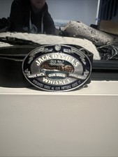 Vintage 1993 Jack Daniels Whiskey Buckle with Belt, Made in USA ?? 