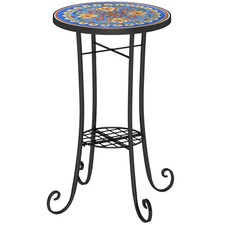 Mosaic Garden Table Round