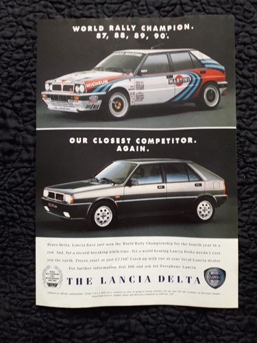 Lancia delta world rally - delta,