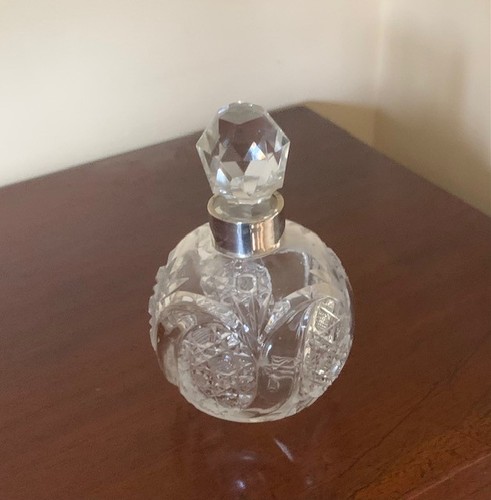 Antique cut glass - cut,