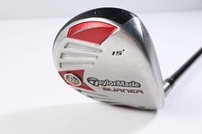 Taylormade Burner 2007 #3 Wood / 15 Degree / Regular Flex Taylormade Reax 50