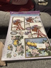 Hunkydory Leisure Time Designer Decoupage Card Kit  New