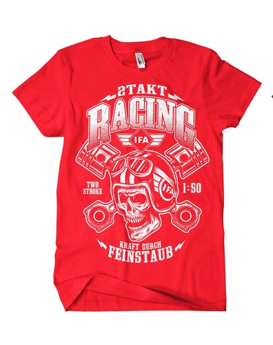 Stroke moped racing shirt - stroke, t-shirt
