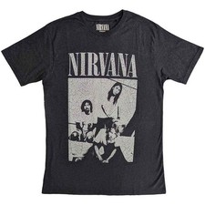 Nirvana T Shirt Sitting Band