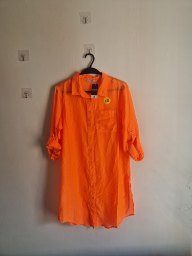 George neon orange sheer - neon,