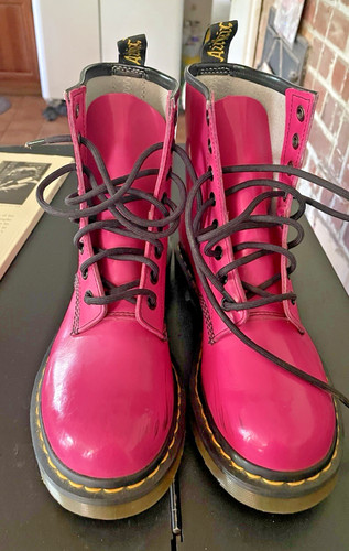 Doc martens hot pink - pink, patent