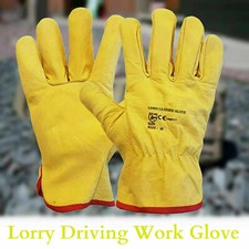 Leather Work Safety Gloves