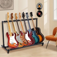 3/5/7/9Multi Guitar Stand Foldable Acoustic Electric Electric Bass Guitar Rack
