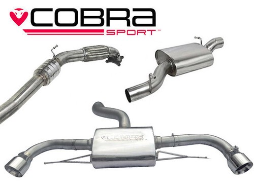 Cobra exhaust resonated - 3",