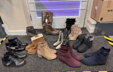 Ladies Job Lot Of Boots