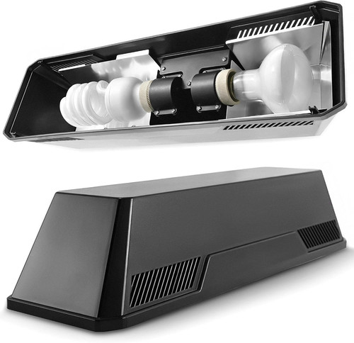 Dual lamp hood for - hood,