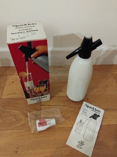 Vintage sparklets soda syphon - sparklets,