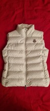 Moncler White Gilet Size XS /